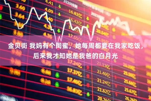金贝街 我妈有个闺蜜，她每周都要在我家吃饭，后来我才知她是我爸的白月光