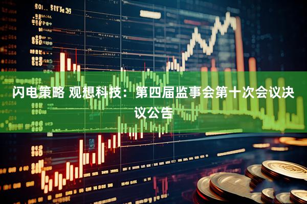 闪电策略 观想科技：第四届监事会第十次会议决议公告